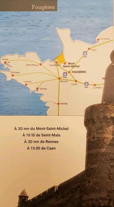 La Chouette Detente Fougères المظهر الخارجي الصورة